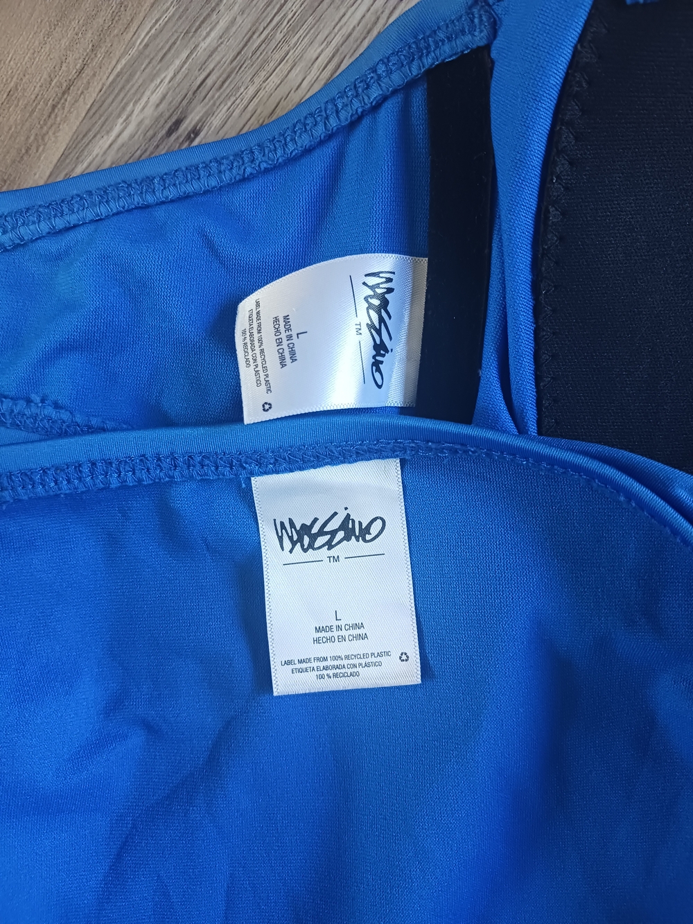 Strapless Bandeau Bikini Set in Blue - Women Swim - Picture 3 of 3